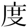 度