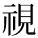 視