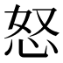 怒