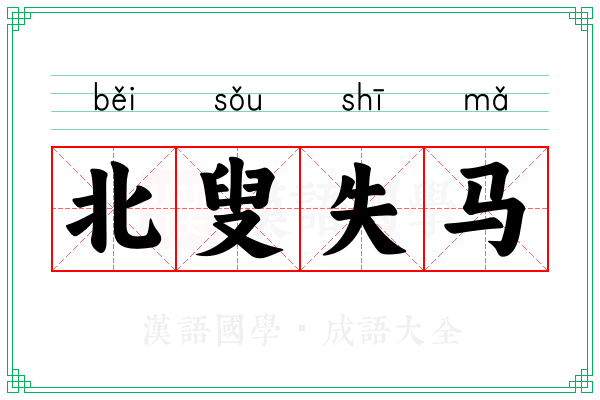 北叟失马