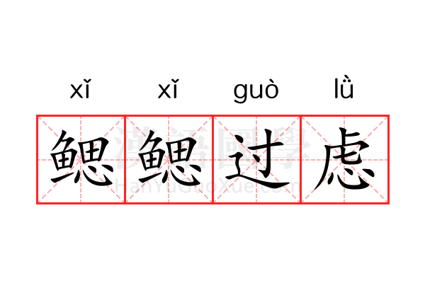 鳃鳃过虑