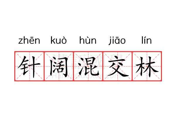 针阔混交林