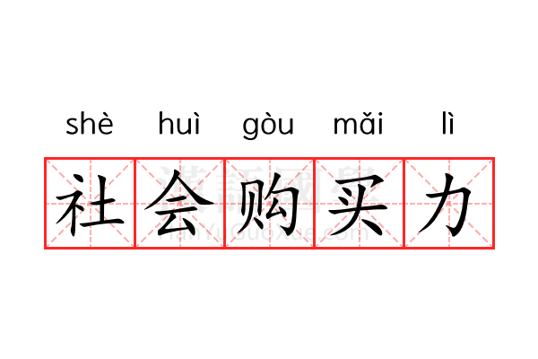 社会购买力