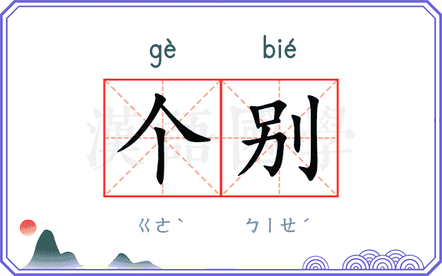 个别