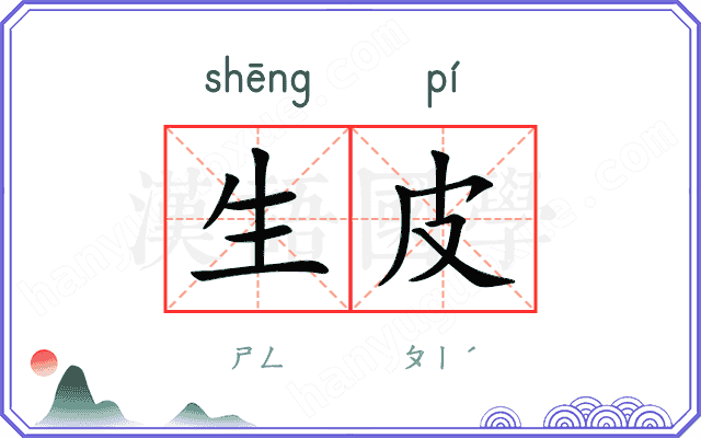 生皮 生皮