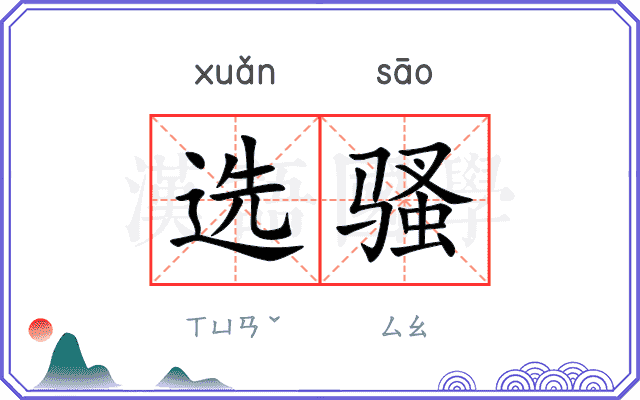 选骚 选骚