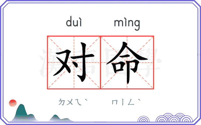 对命 对命