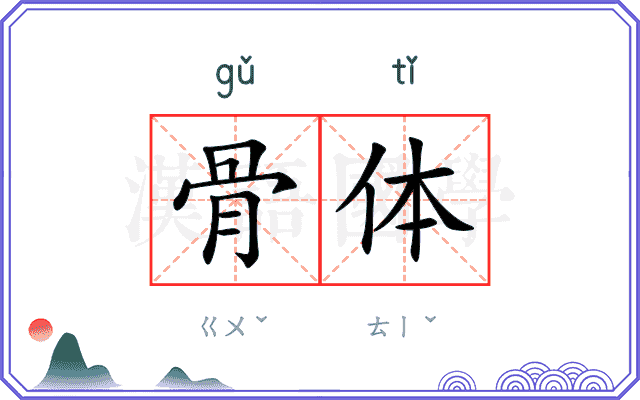 骨体