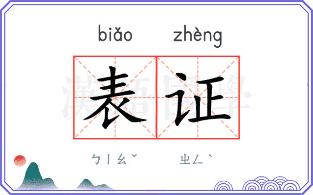 表证 表证