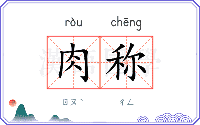 肉称