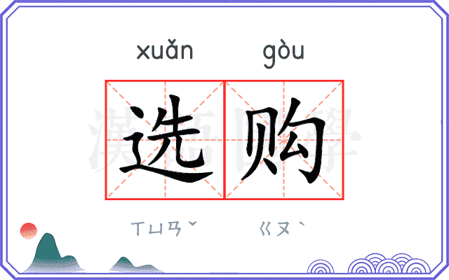 选购