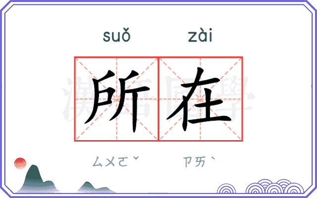 所在