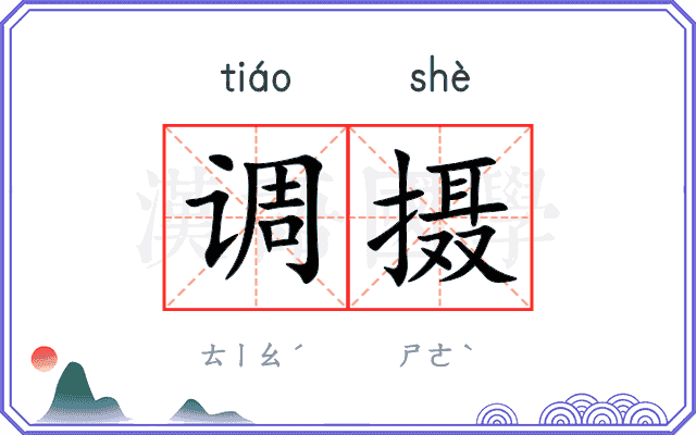 调摄