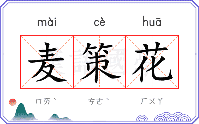 麦策花