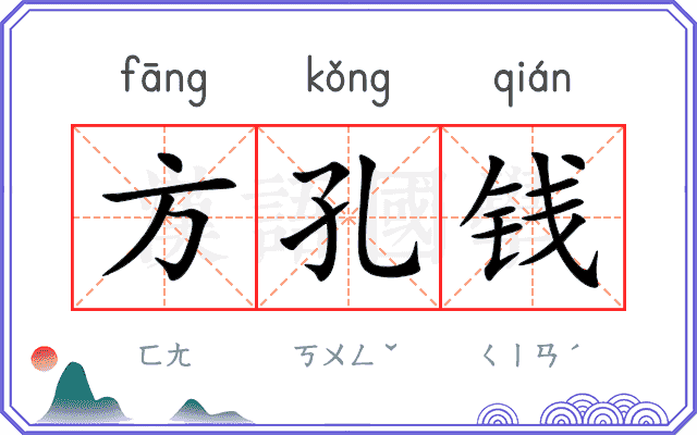 方孔钱 方孔钱