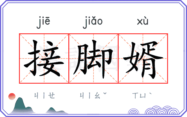 接脚婿
