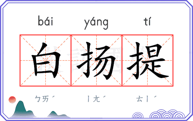 白扬提
