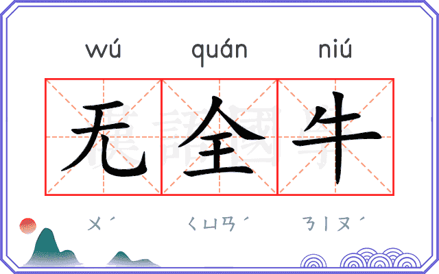 无全牛