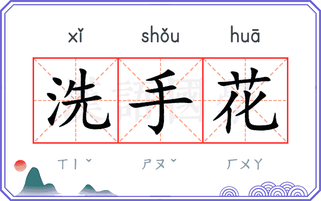 洗手花