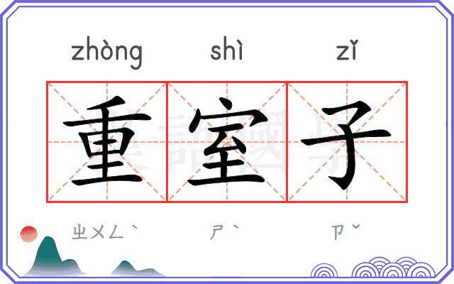 重室子 重室子