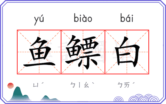 鱼鳔白