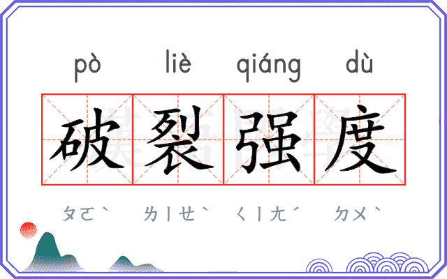 破裂强度 破裂强度