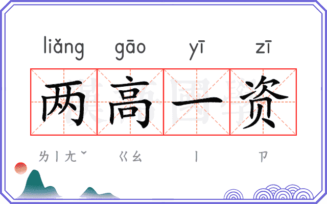 两高一资