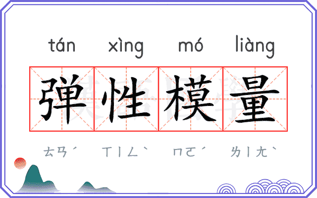 弹性模量 弹性模量