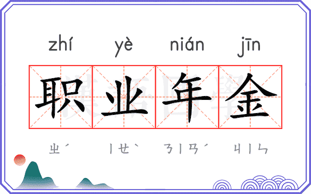 职业年金 职业年金