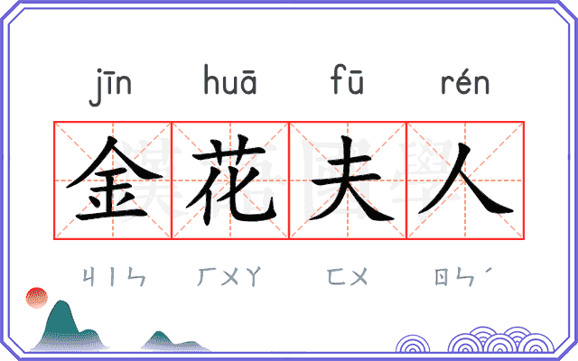 金花夫人 金花夫人