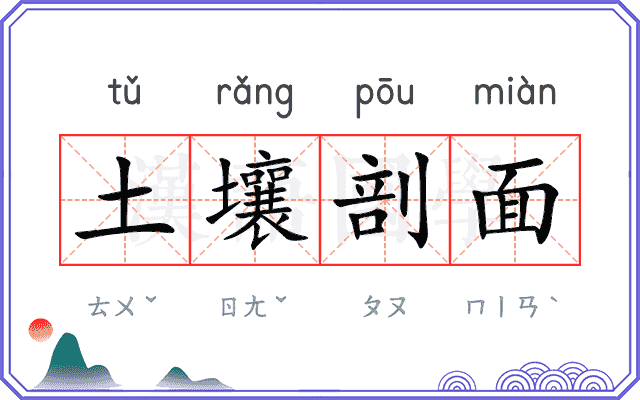 土壤剖面 土壤剖面