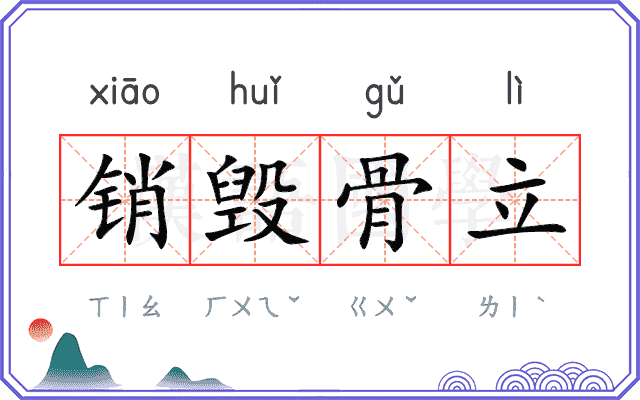 销毁骨立 销毁骨立