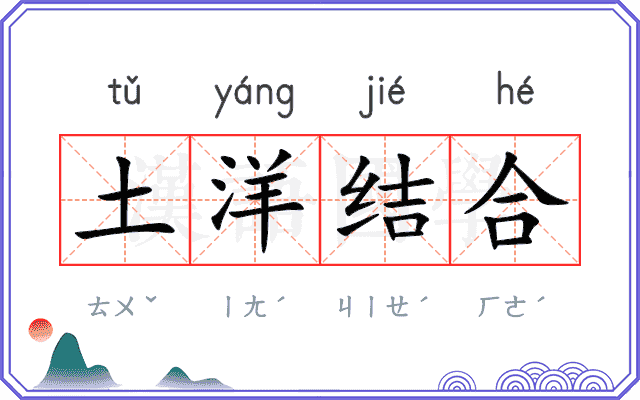 土洋结合