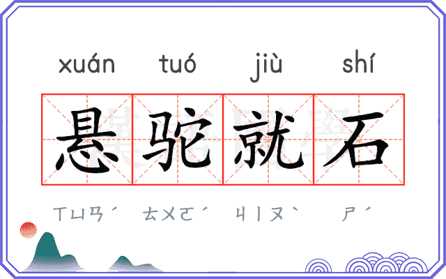 悬驼就石 悬驼就石