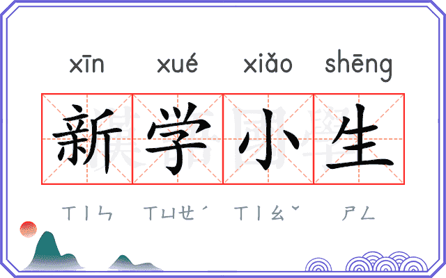 新学小生