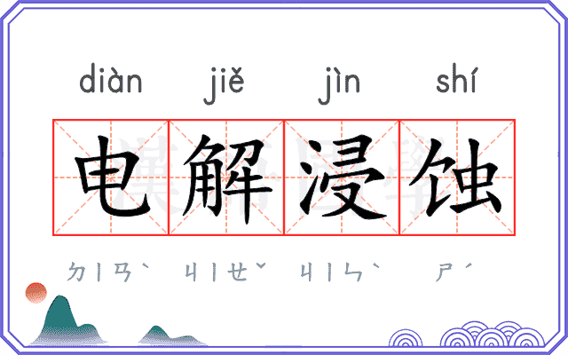 电解浸蚀 电解浸蚀