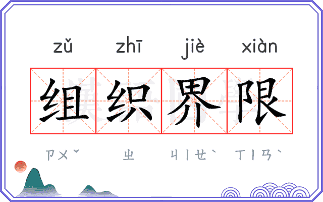 组织界限 组织界限