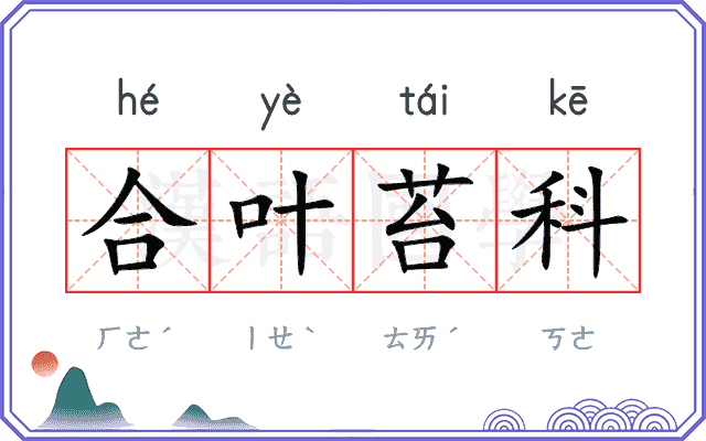 合叶苔科