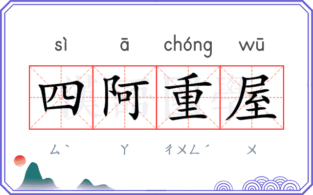 四阿重屋 四阿重屋