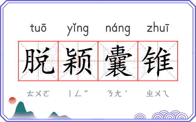 脱颖囊锥 脱颖囊锥