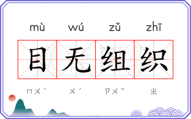 目无组织