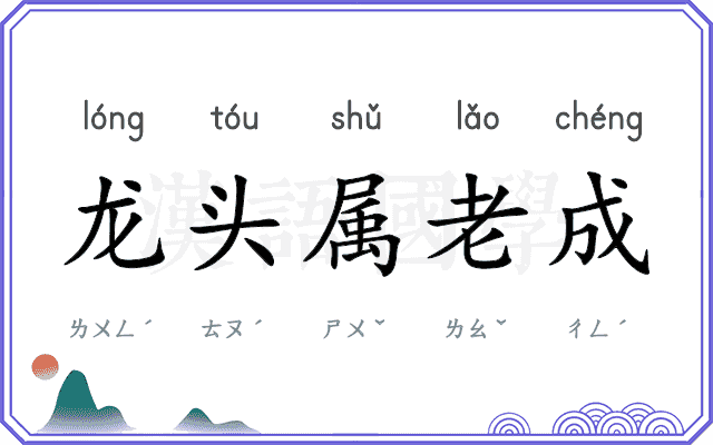 龙头属老成